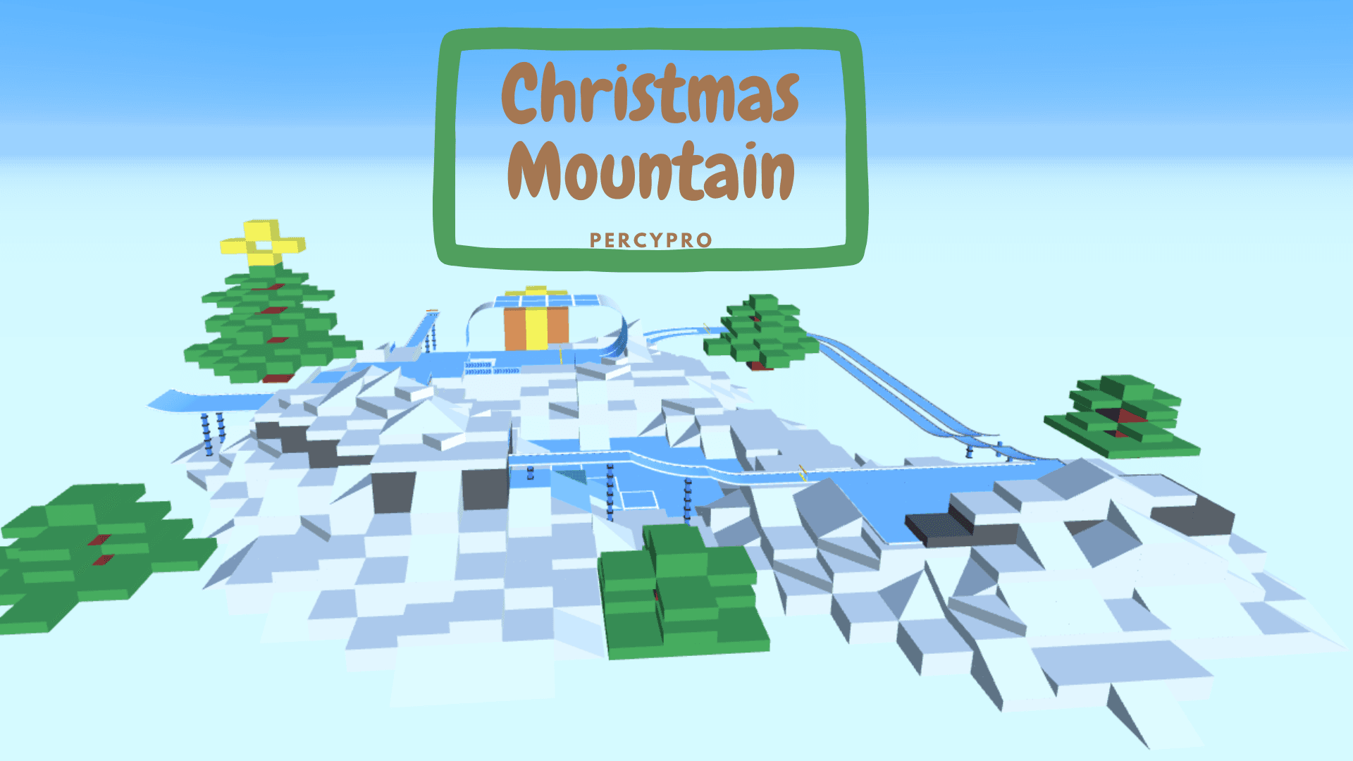 Christmas Mountain (PERCY) - Practice Tracks, Technical custom racing track