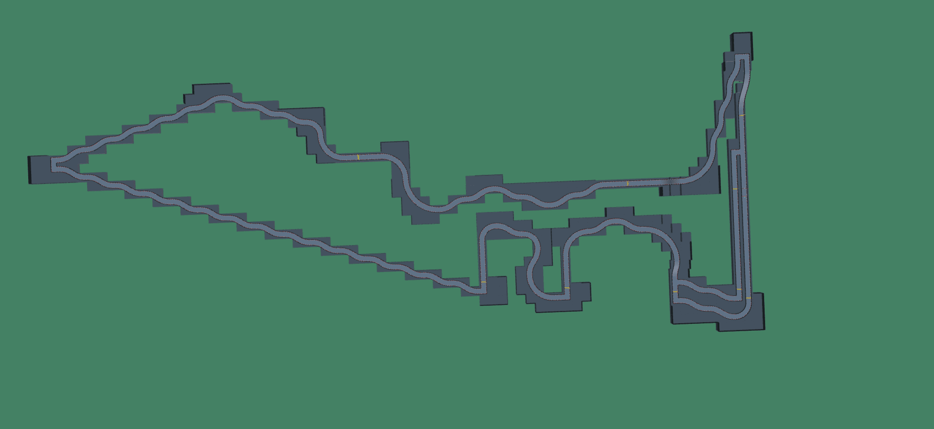 Curcuit of the Americas Track - Technical custom racing track