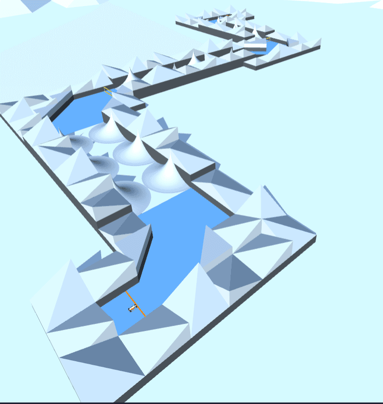 icy hills - Kacky Tracks, RPG Tracks, Technical custom racing track by jochen_gaming