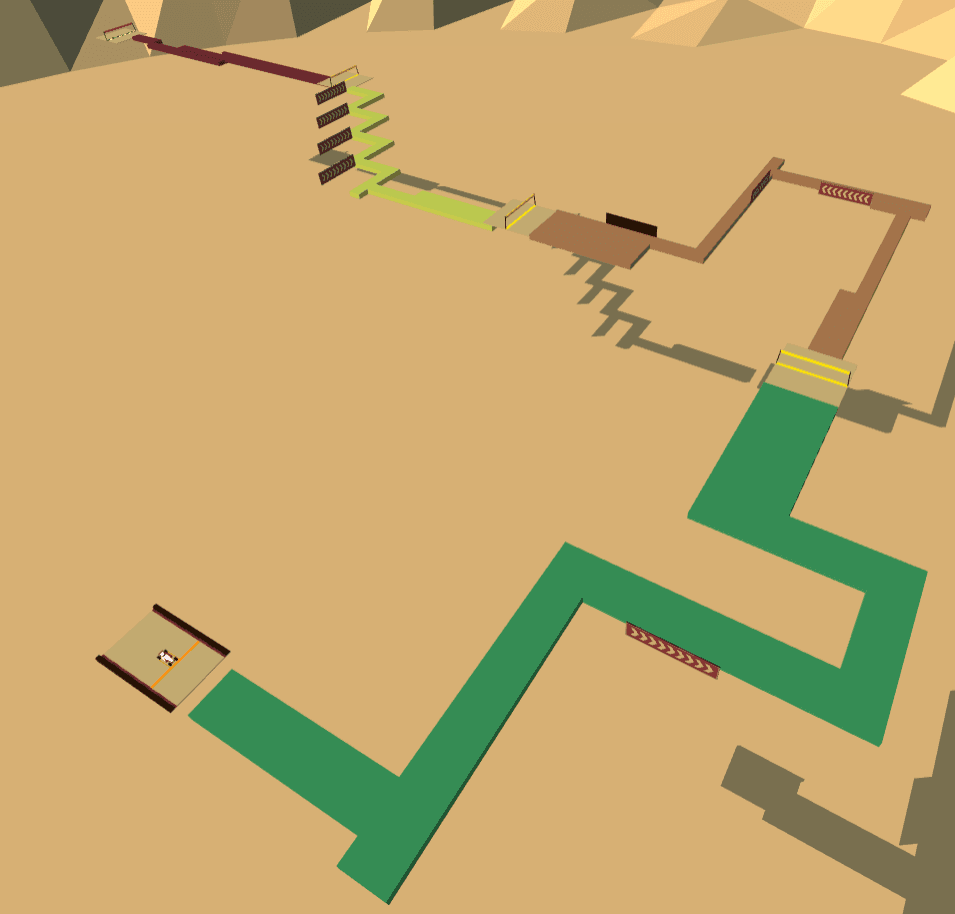 small path - Kacky Tracks, RPG Tracks, Technical custom racing track by jochen_gaming