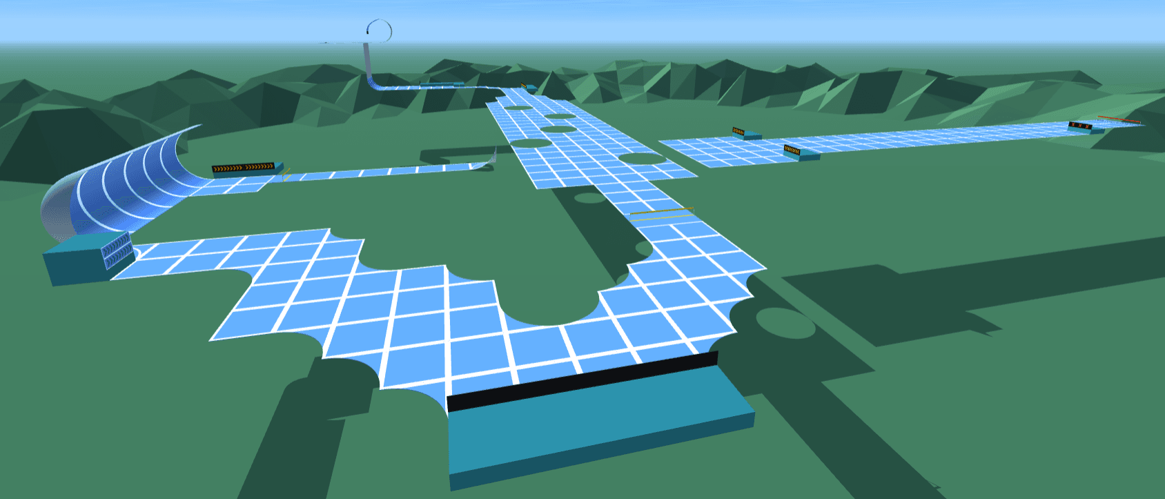 speed parcour - Full Speed, Kacky Tracks, Practice Tracks custom racing track by jochen_gaming