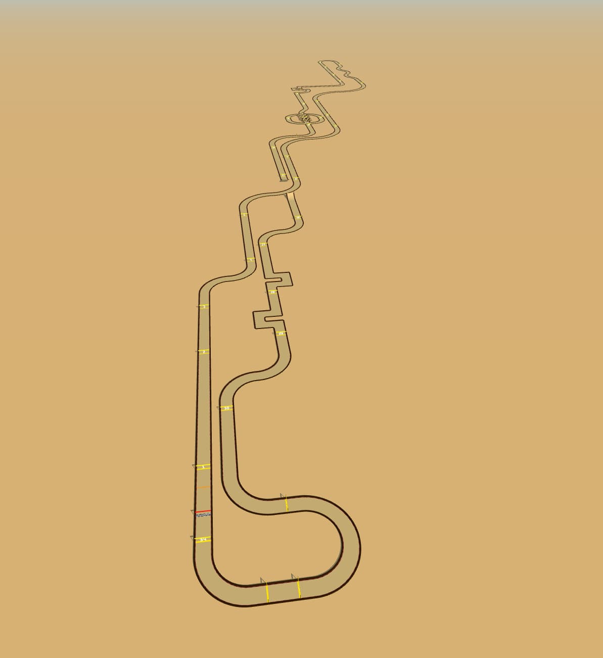 Test your skills in turning! - Practice Tracks, Technical custom racing track