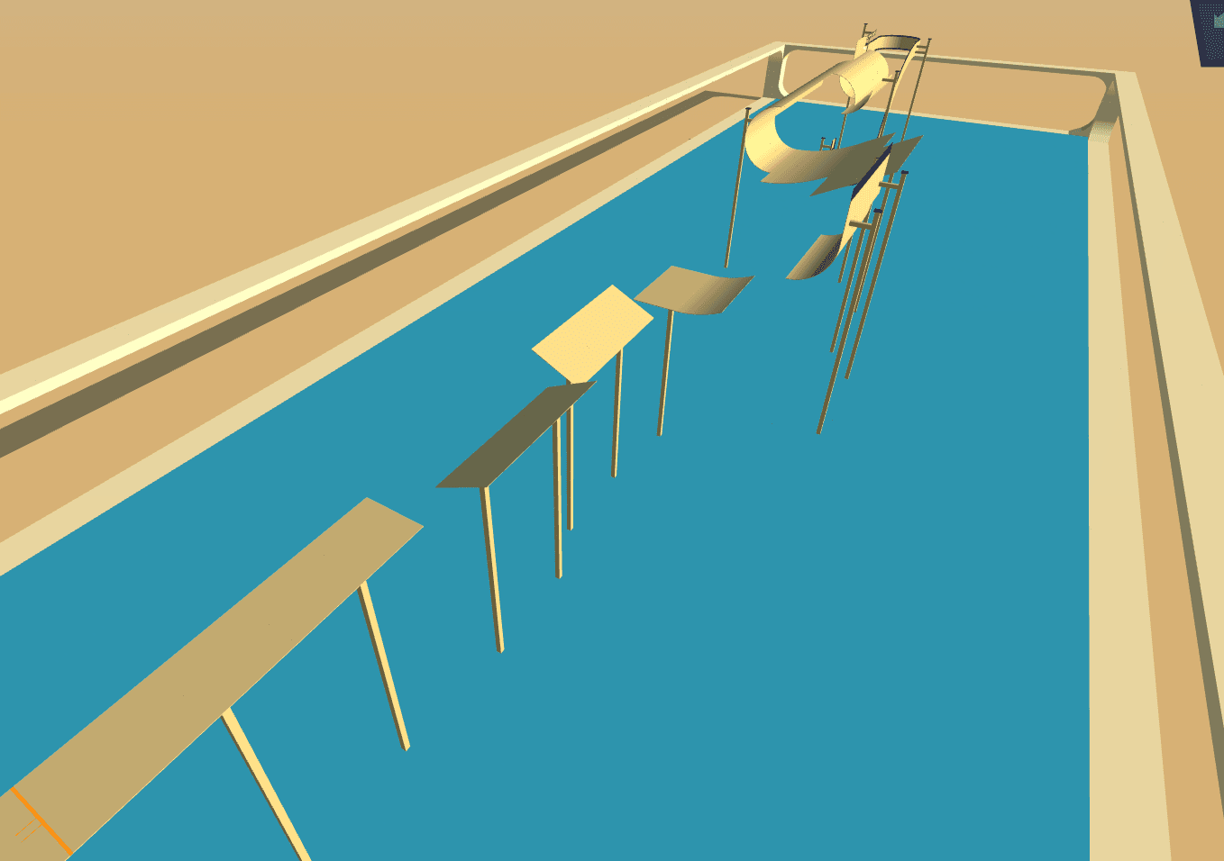 Wall Runner - Technical custom racing track