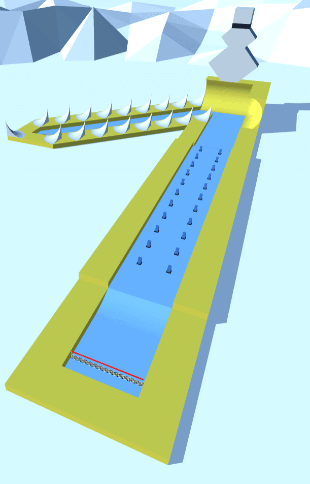1 (number campain) - Full Speed, Technical custom racing track by jochen_gaming
