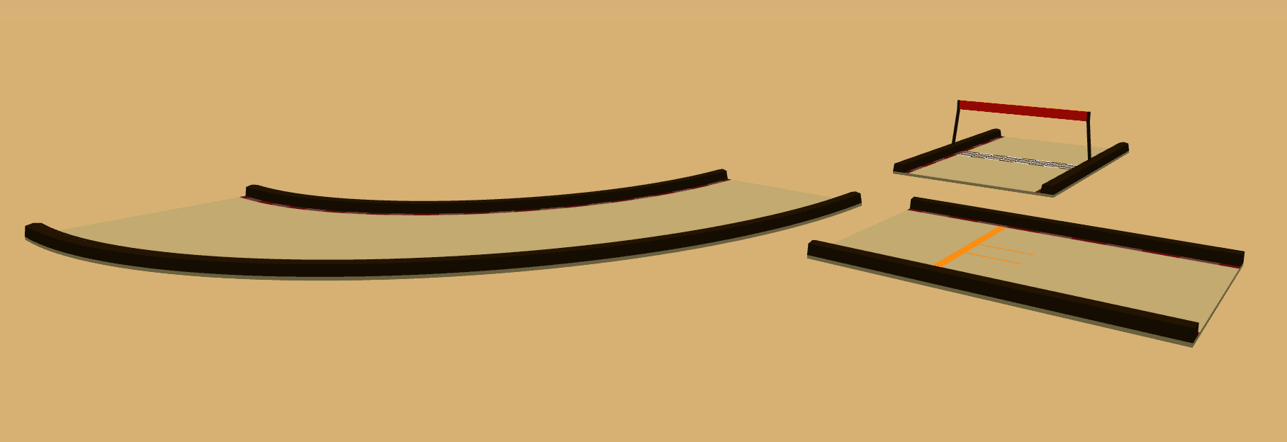 3 block kacky 1 - Kacky Tracks, Technical custom racing track
