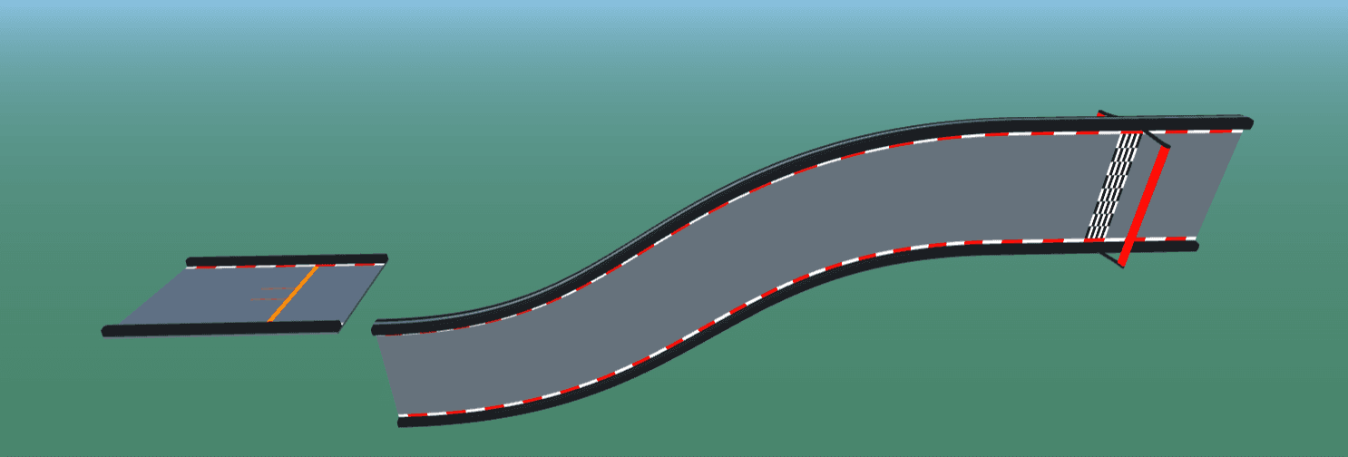 5 pieces short try to get wr! - Technical custom racing track