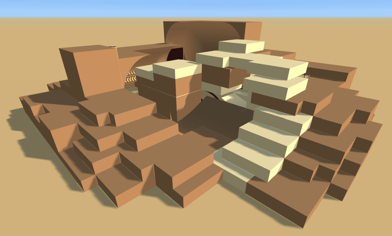 5x5x5 excluding scenery desrt - Full Speed, Kacky Tracks, Practice Tracks custom racing track