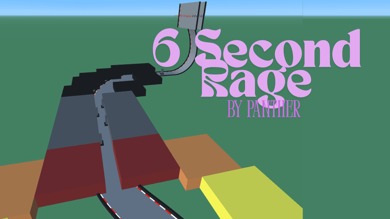 6 Second RAGE - Full Speed, Practice Tracks, Technical custom racing track
