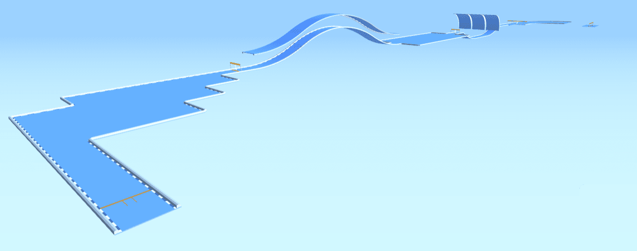 A-2 Race - Full Speed, Practice Tracks custom racing track