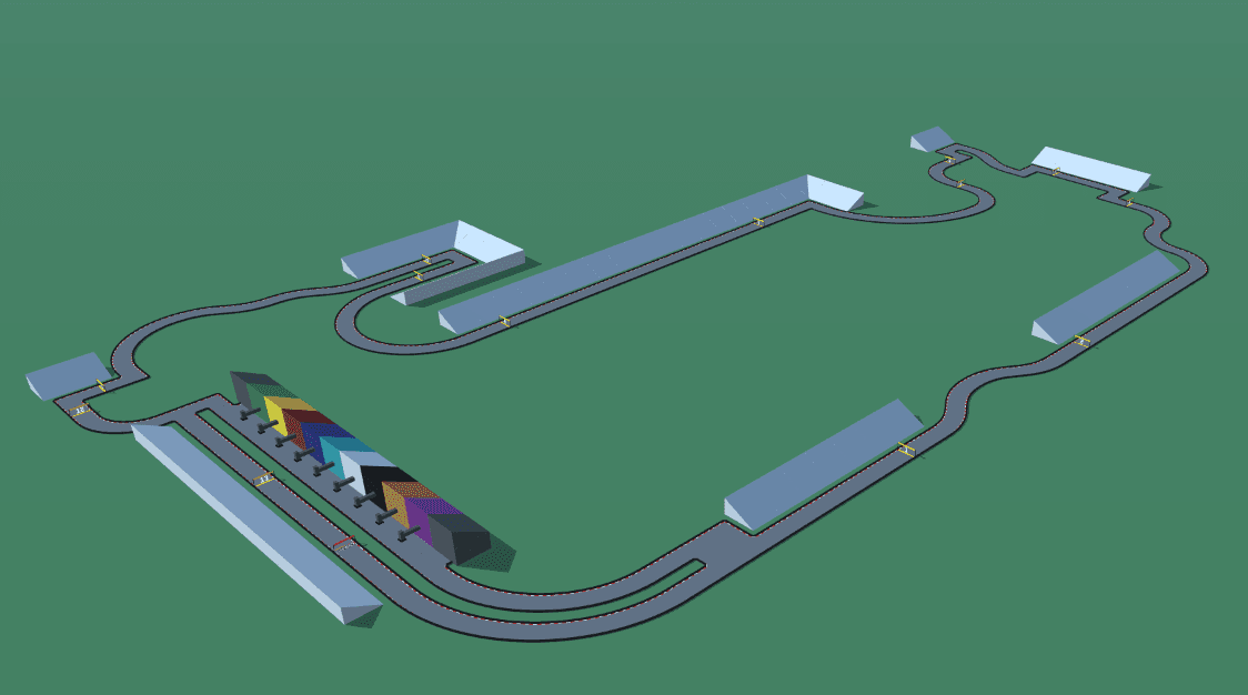 DaZeech67 Intl Autodrome - Technical custom racing track