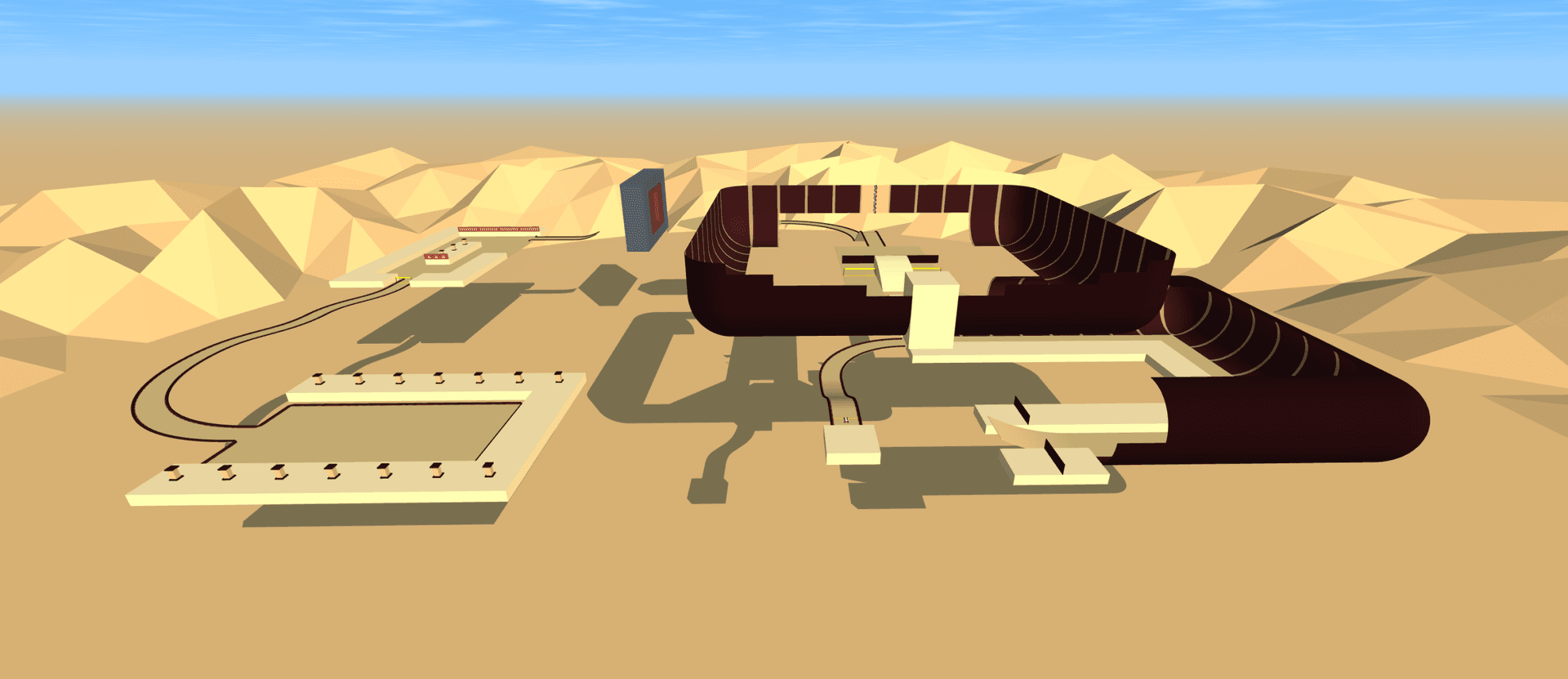 Desert Runner - Technical custom racing track by lagarto