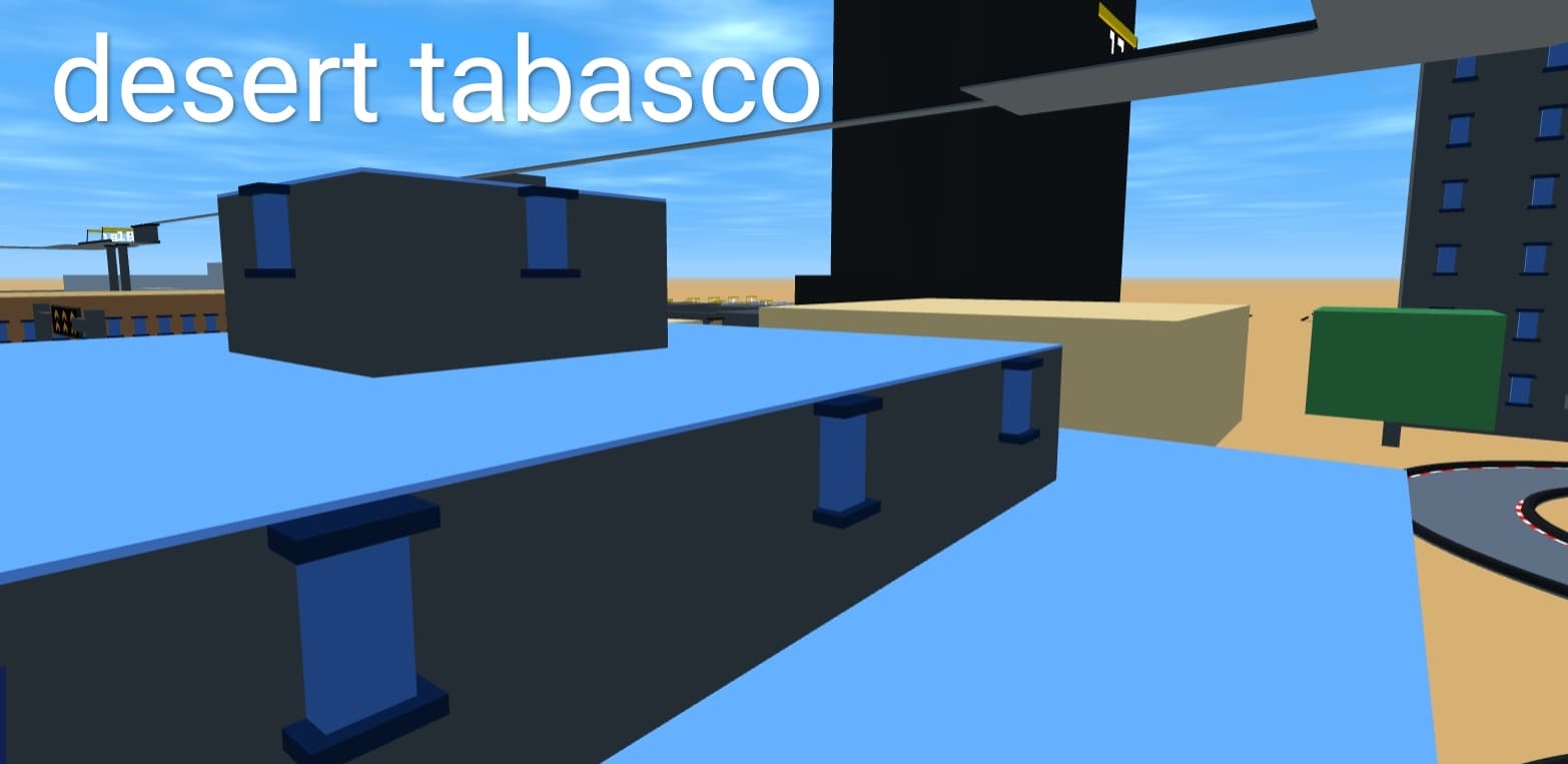 Desert tabasco - Technical custom racing track by polyminus