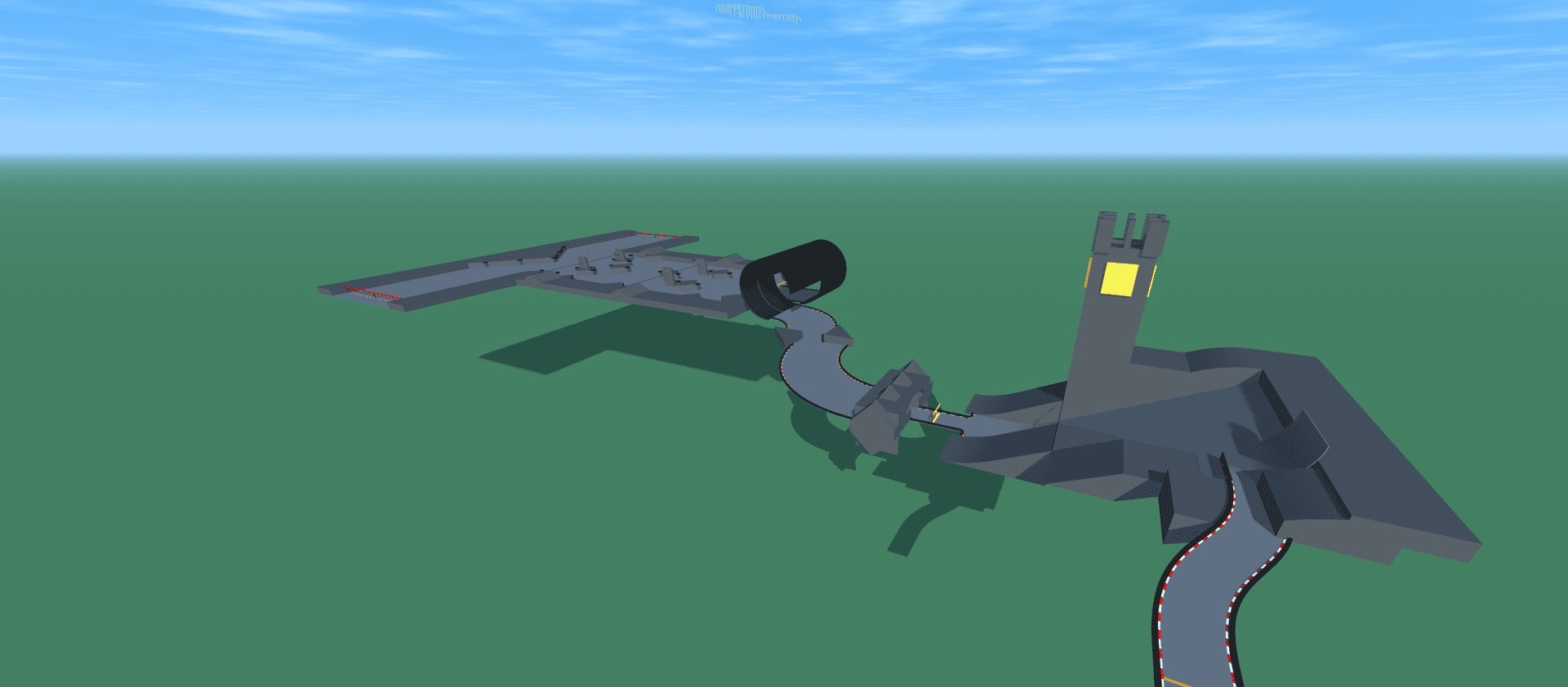 Fort of Fortune - Technical custom racing track by lagarto