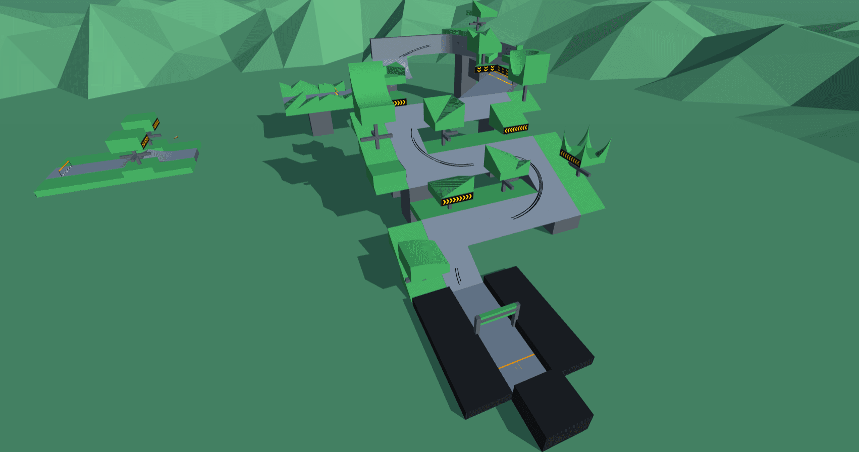 gardentrack - RPG Tracks, Technical custom racing track by jochen_gaming