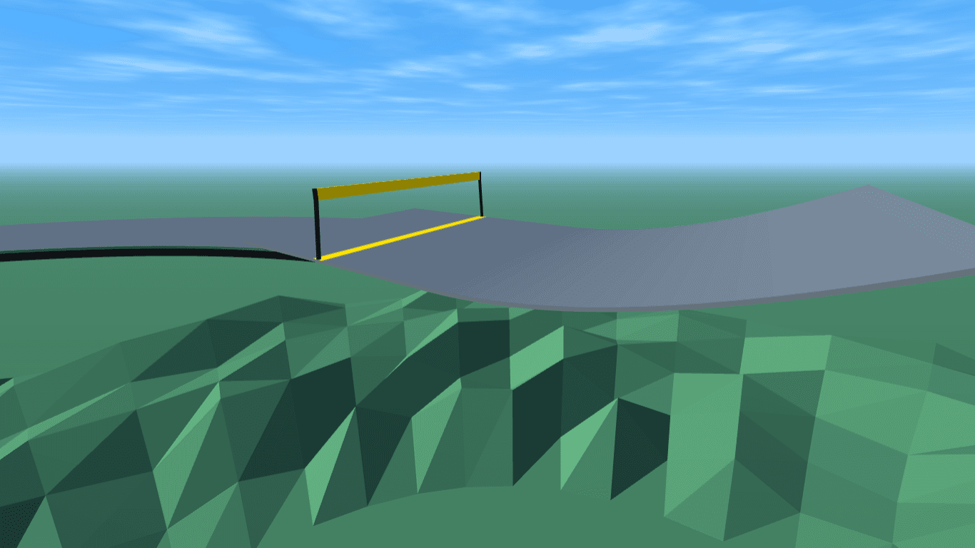 Jumping Rope - Technical custom racing track