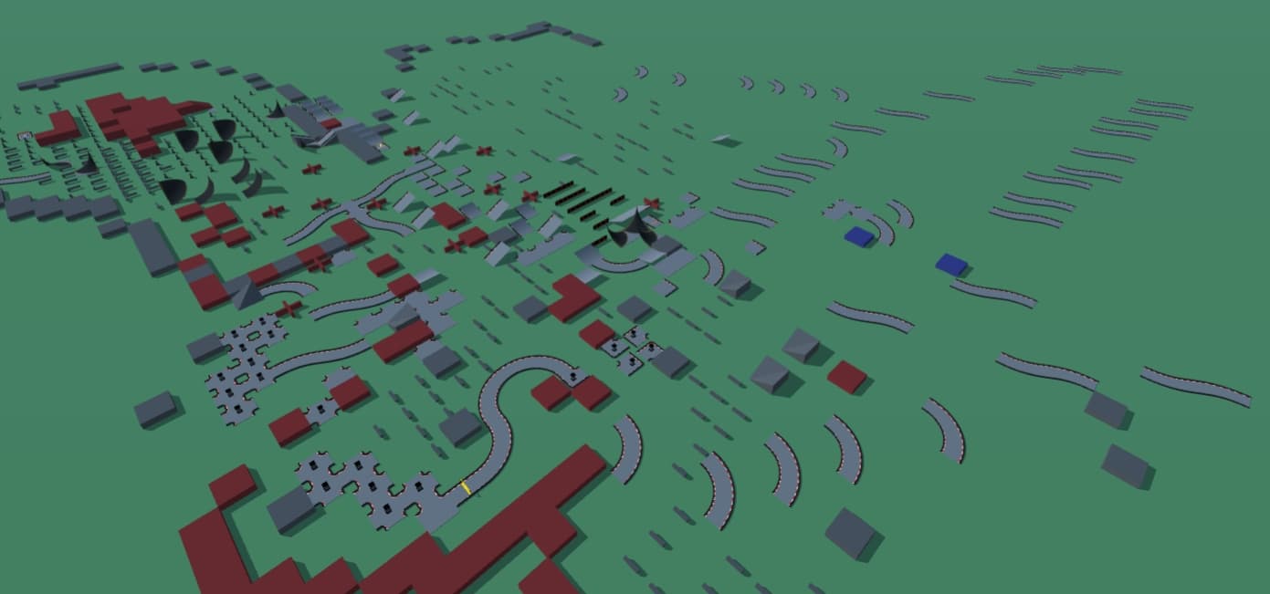 Mess v2 - Kacky Tracks, Technical custom racing track by lucaf1champ
