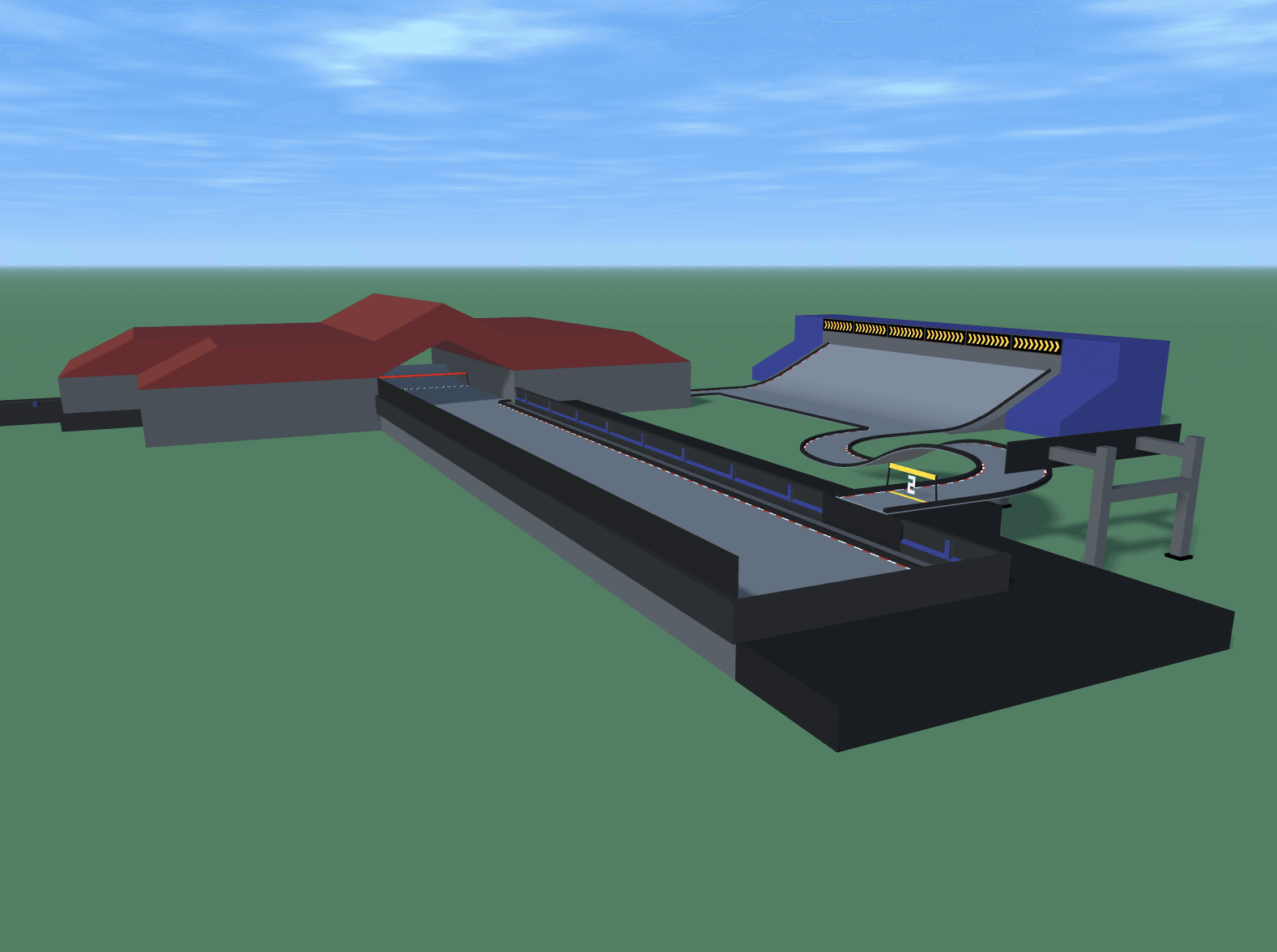 Origional track 2 - Full Speed, Practice Tracks, Technical custom racing track