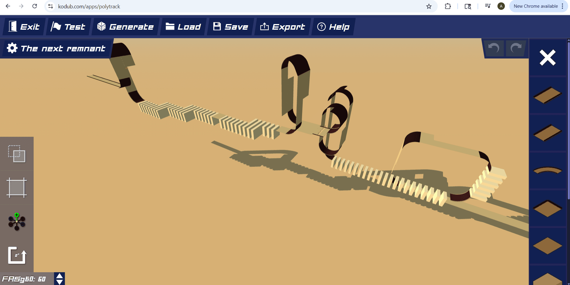 The Next Remant - Full Speed custom racing track