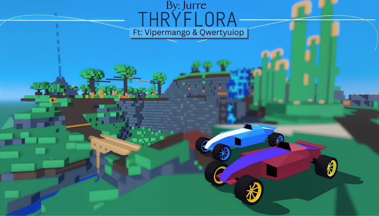 Thryflora Polytrack Track of The Week - TOTW custom racing track by polytrack