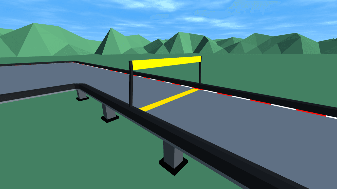 Track 1 BUT in reverse - Technical custom racing track