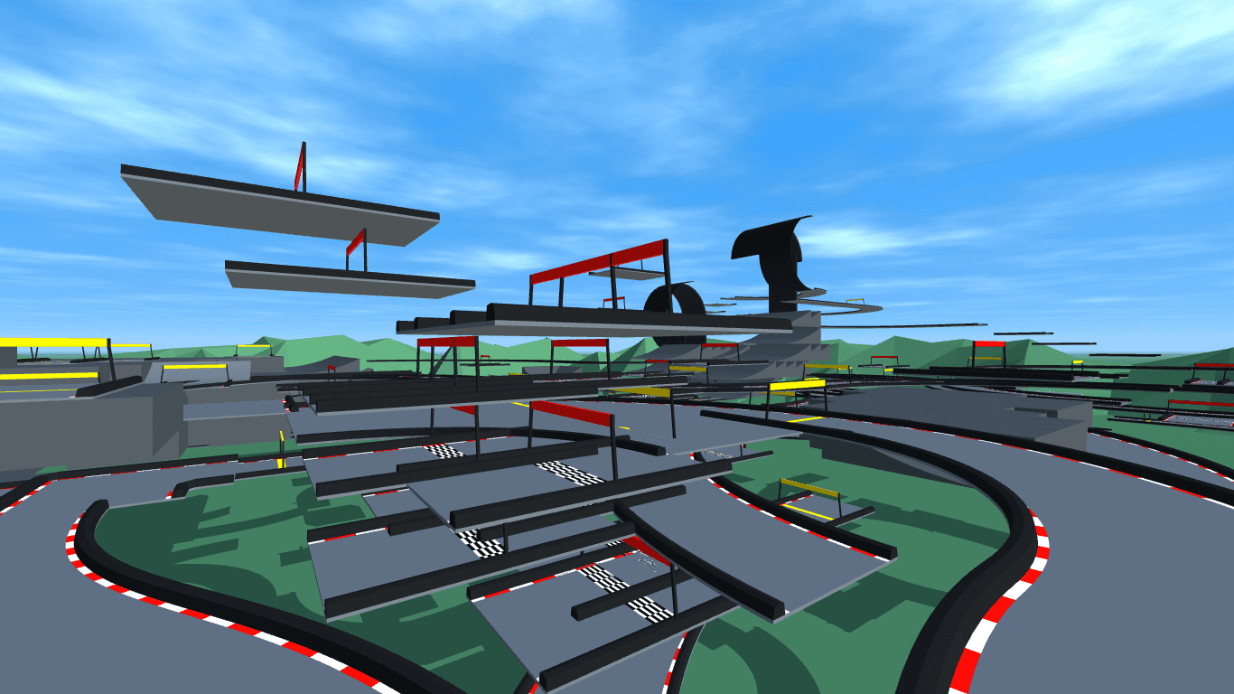Track I dare someone to beat. - Technical custom racing track