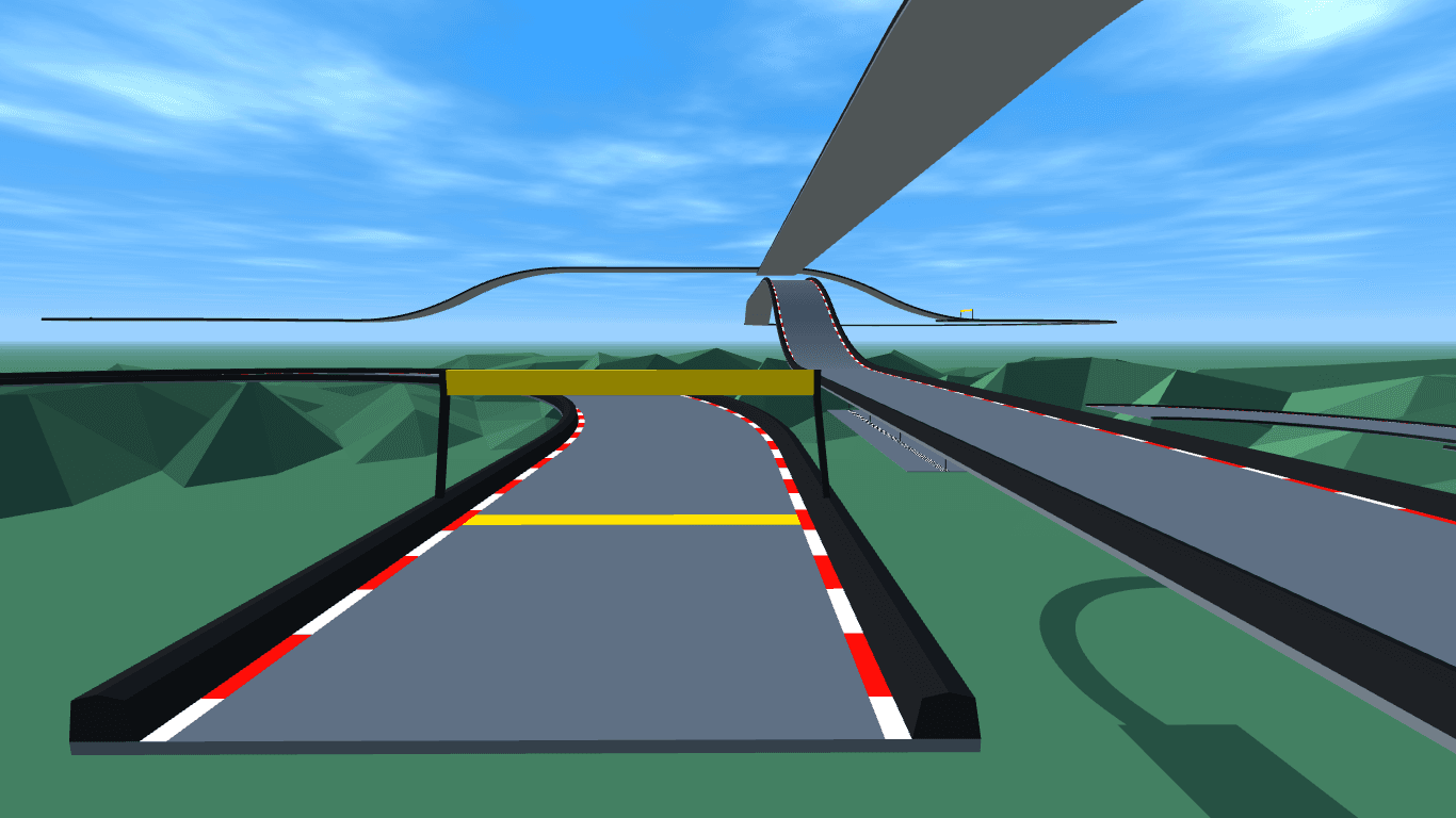 Tricky Track - Technical custom racing track