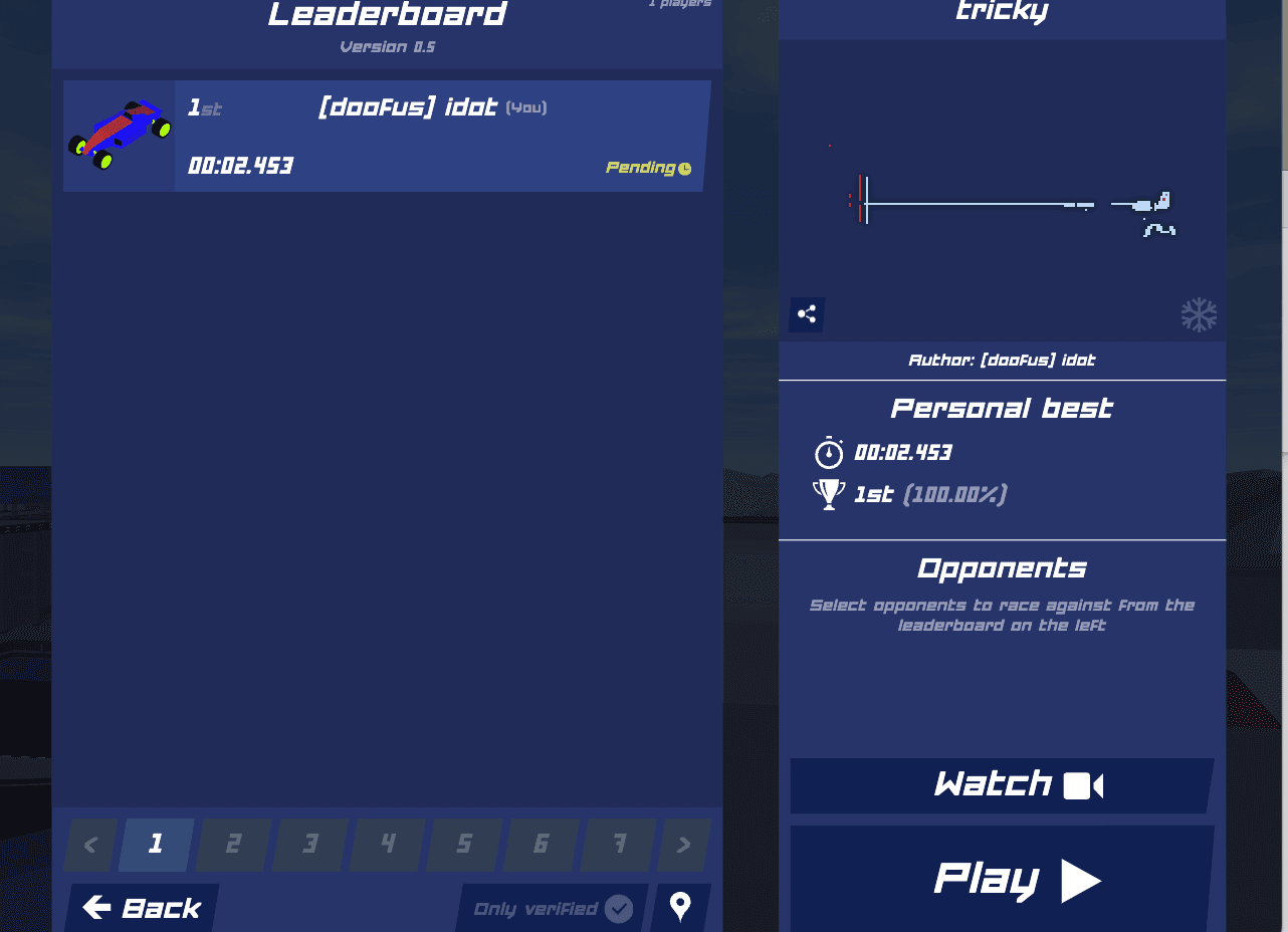 trickytrack - Full Speed, Kacky Tracks, Technical custom racing track