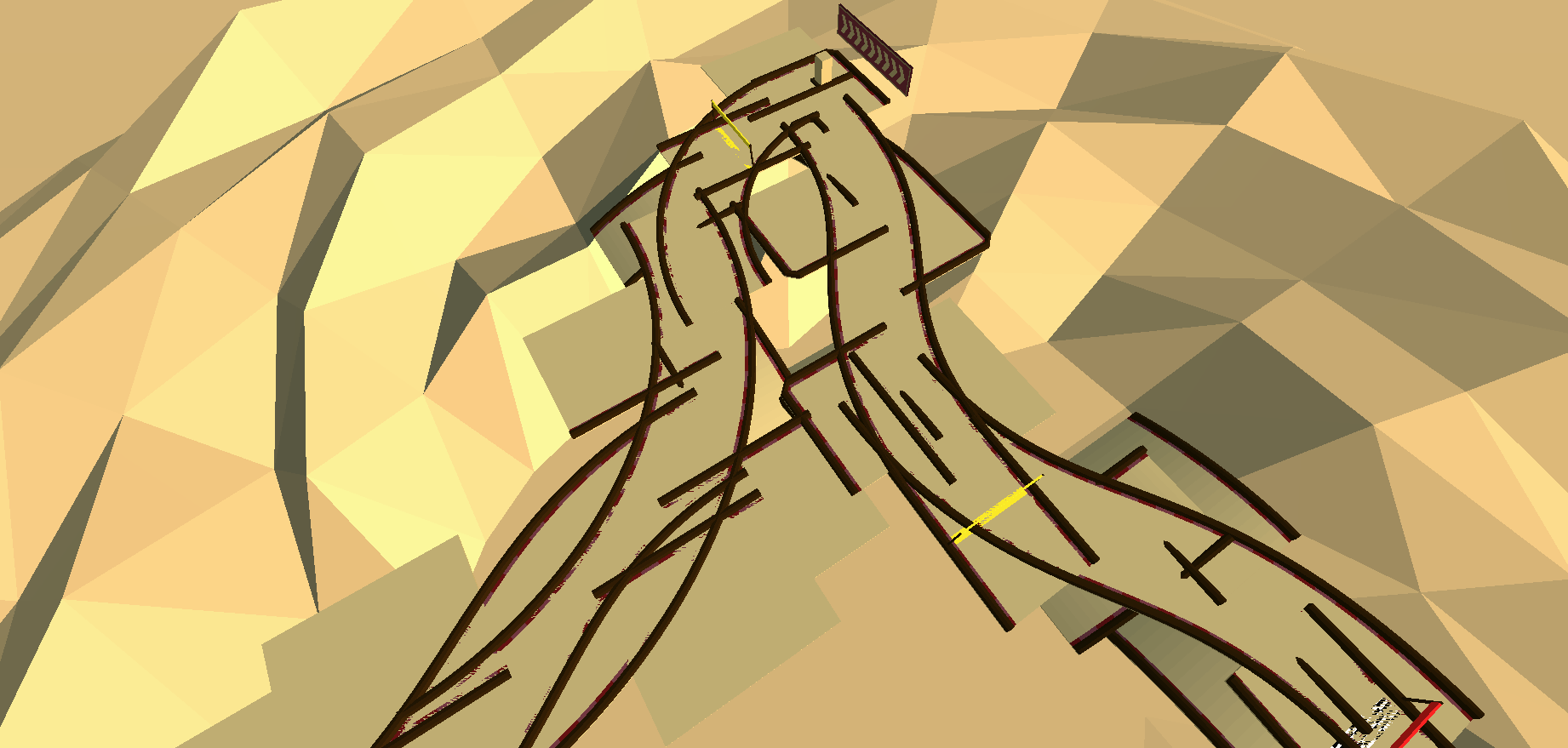 TURNS FINAL BOSS - Kacky Tracks, Technical custom racing track